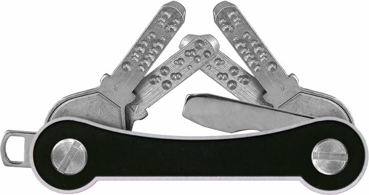 Actual product image Keycabins Key organizer KCAFS1.1 aluminum frame S1 black