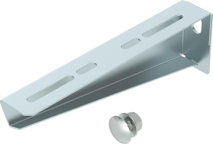Productafbeelding OBO Bettermann Muur- en plakbeugel MWA 12/21 B210mm