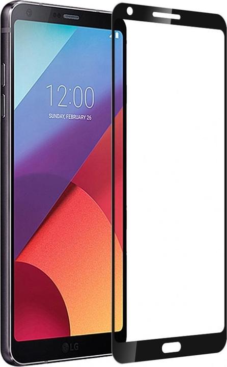 Actual product image Screenguard LG Q6 Full Screen Protective Glass Film 2.5D 9H (1 Piece, LG Q6)