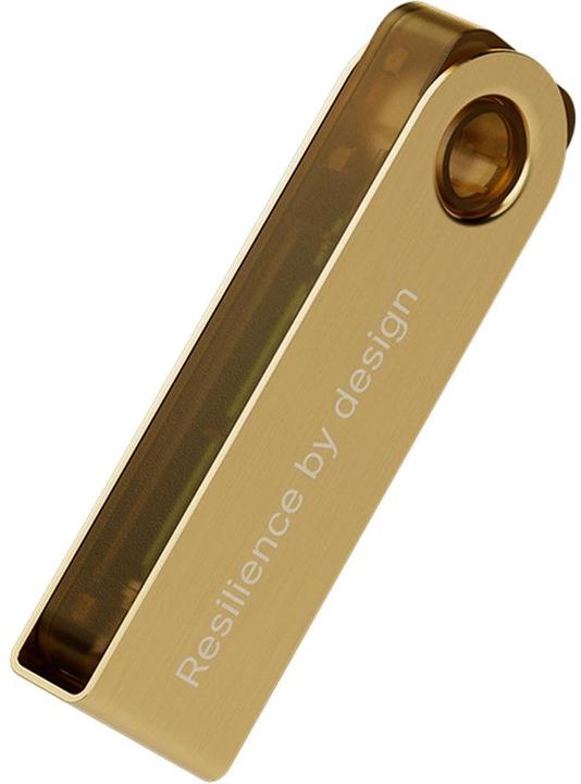 Actual product image Ledger Nano S Plus - Gold (Ethereum Classic, Bitcoin, Dogecoin, Litecoin, Dash, Others)