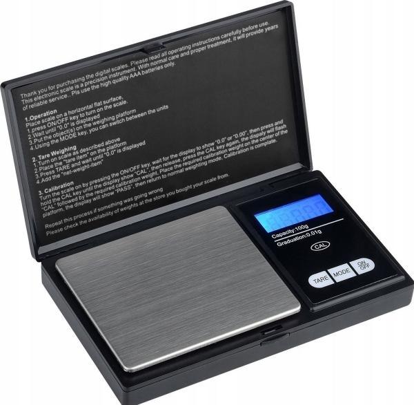 LTC Schmuckwaage 0,01 g, 0,05 ct, LCD-Display. Yxapud