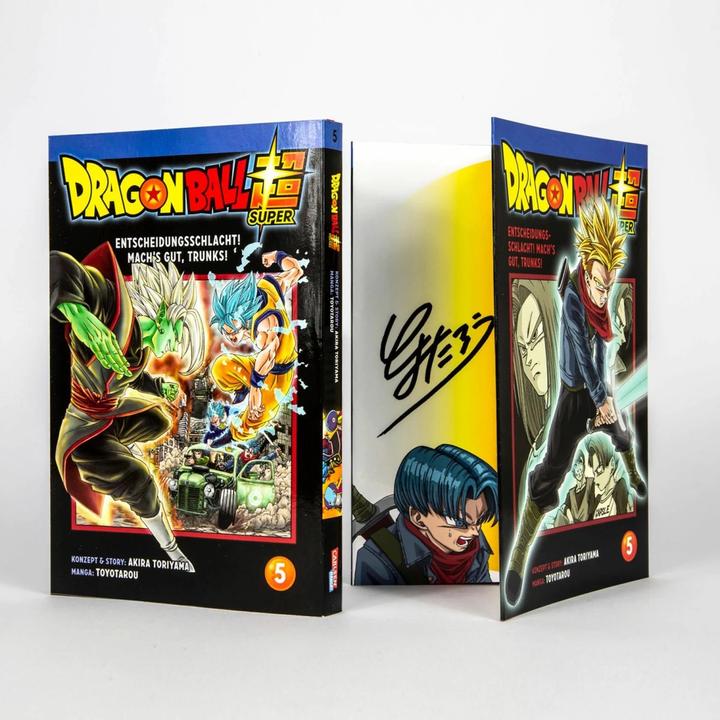 Produktbild Dragon Ball Super Bände 1-5 im Sammelschuber mit Extra (Deutsch, Akira Toriyama (Original Story), 2019)