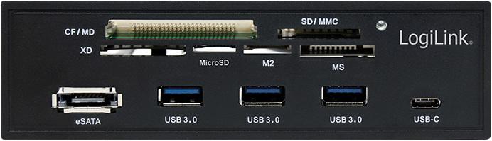 Actual product image LogiLink Multifunktions-Panel (SATA)