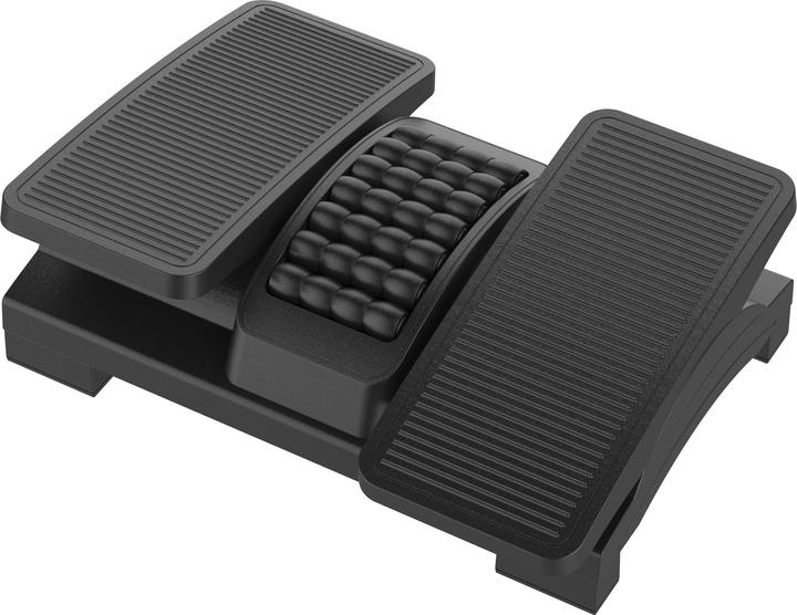 Produktbild Q-Connect Fussstütze, 430x320mm, mit separaten Beinplattformen, Massagegerät, schwarz