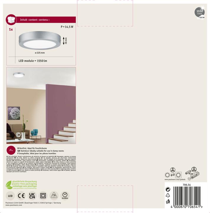 Produktbild Paulmann Panel Lunar (1140 lm)