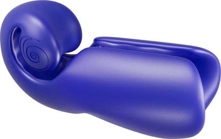 Actual product image Snail Vibe EVO Masturbator - Navy Blue