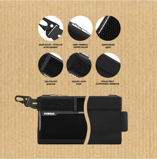 Actual product image CRDBAG Organiser Bag Small (Camera case, Camera bag, Camera inner pocket, Camera accessory bag, 1.15 l)