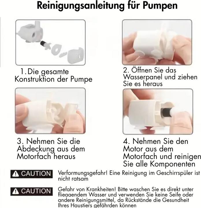 Actual product image Suba Replacement Pump for Cat Water Fountain