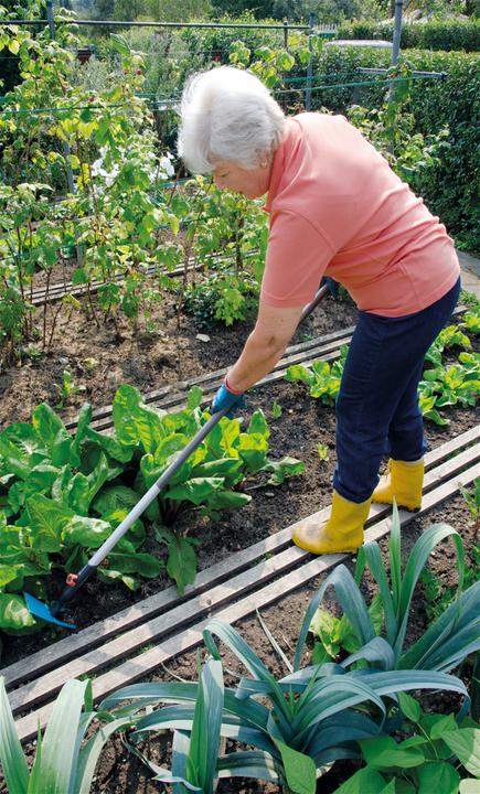 Actual product image Gardena Aluminium handle