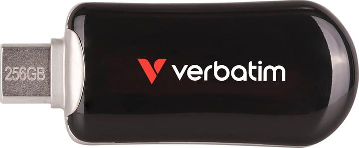 Produktbild Verbatim Plectra Black 256GB USB-C Flash Drive 30226 (256 GB, USB 3.2)