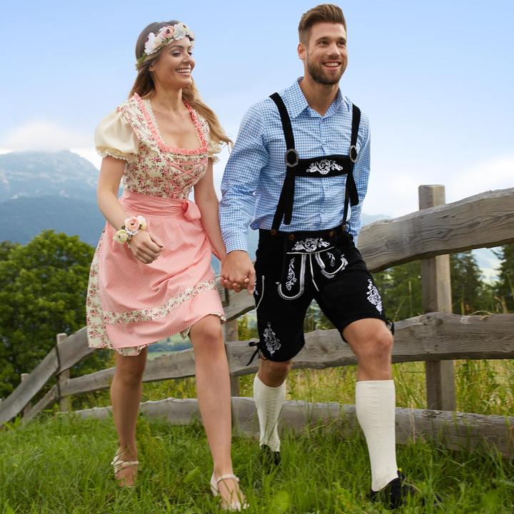 Actual product image tectake Frankenwald Lederhose (L)