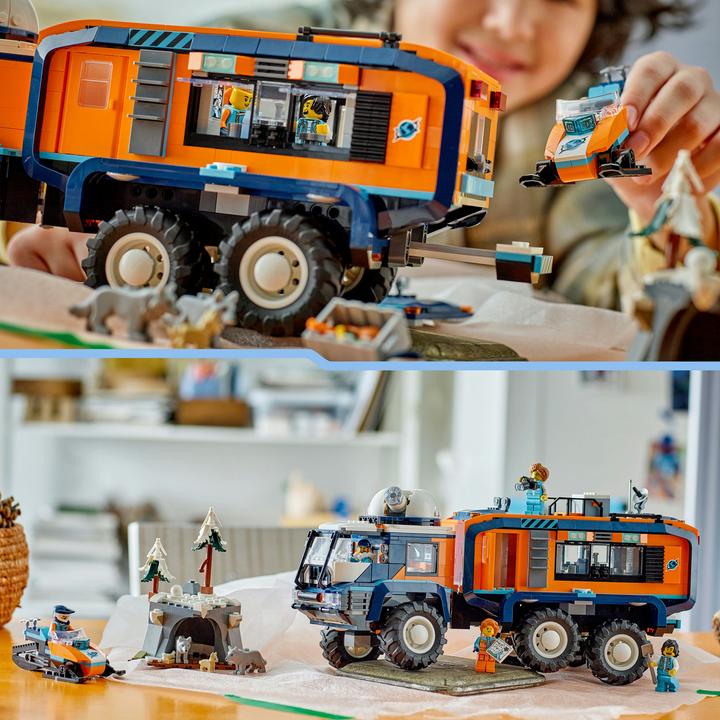 Produktbild LEGO Arktis-Truck mit Labor (60471, LEGO City)