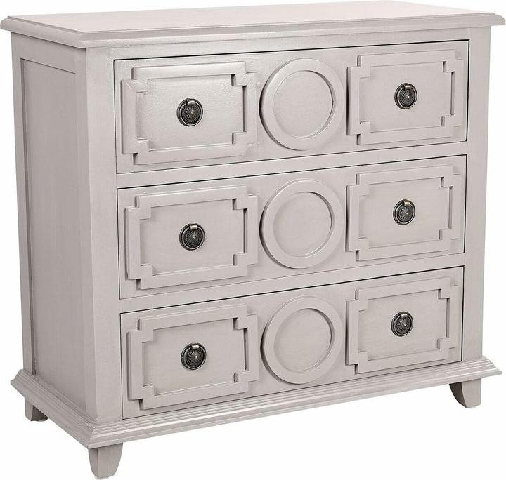 Produktbild Loberon Kommode Bethonvilliers grau/braun (80 x 90 x 40 cm)
