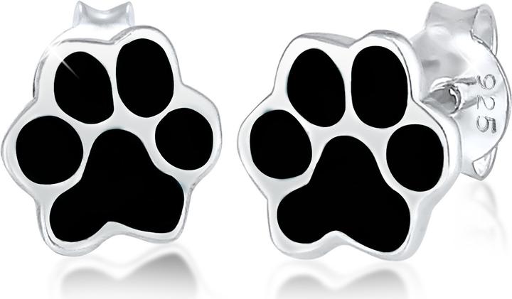 Actual product image Elli Pfoten Stecker mt Emaille (Sterling Silver)