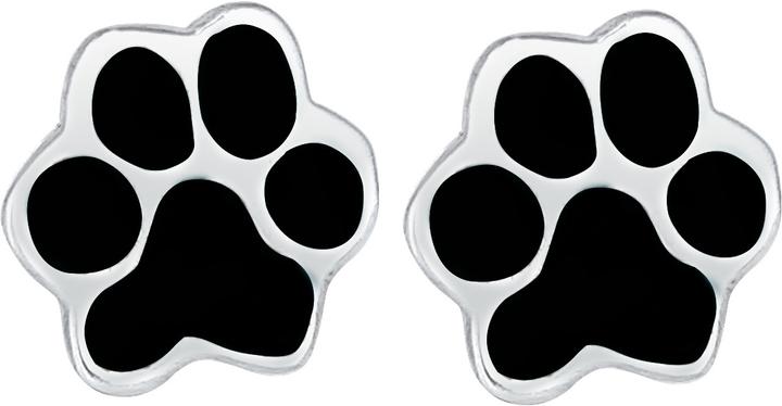 Actual product image Elli Pfoten Stecker mt Emaille (Sterling Silver)