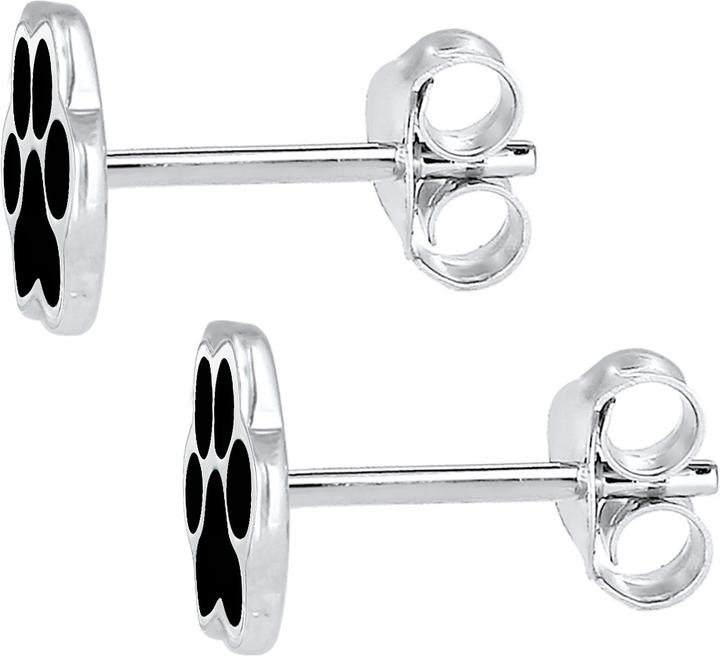 Actual product image Elli Pfoten Stecker mt Emaille (Sterling Silver)