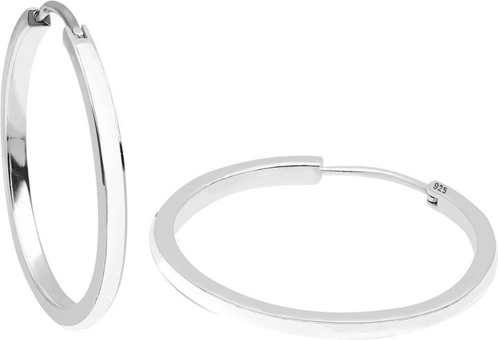 Actual product image Elli Creolen mit Emaille glitzernd (Sterling Silver)