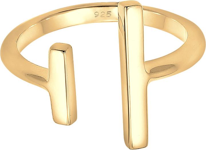 Actual product image Elli Stab Geo Look Verstellbar (54, 925 Silver)