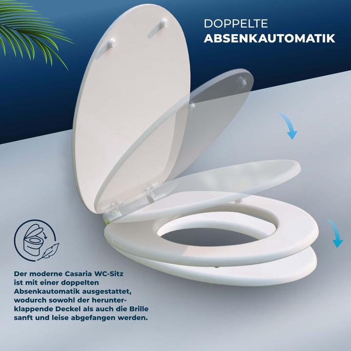 Actual product image Casaria Toilet seat