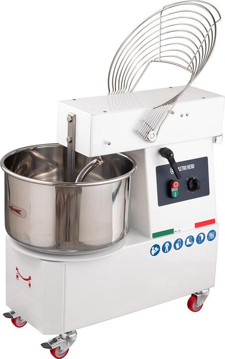 Actual product image Gastro Hero Spiral dough mixer PROFI V with rollers - variable head (750 W)