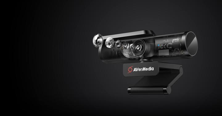 Produktbild AVerMedia PW513 Webcam 8 MP 3840 x 2160 Pixel USB-C Schwarz (8 Mpx)