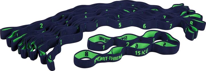 Sport-Thieme Elastisches Textilband-Set 8-Loop (0.35 m)