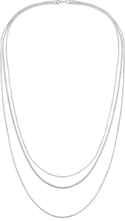 Image du produit Elli 3-lagige Kette (Argent Sterling, 45 cm)