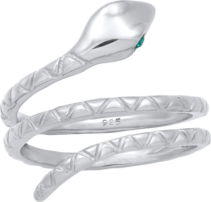 Image du produit Elli Schlangen Design mit Kristallen (48, Argent 925)