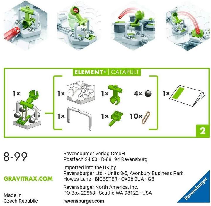 Produktbild Ravensburger GraviTrax Element Catapult