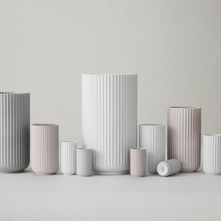 Produktbild Lyngby Vase weiss (1 x, Ø 17 x 31 cm)