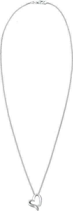 Image du produit Elli mit Herz-Anhänger Diamant (0.015 ct.) (Argent Sterling, 45 cm)
