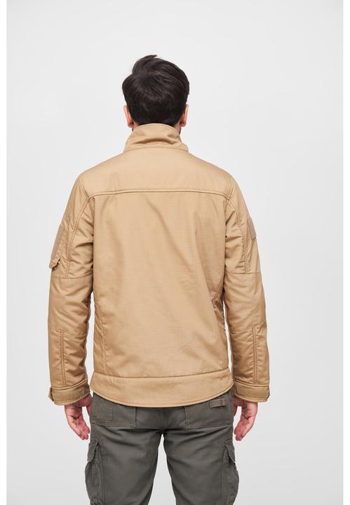 Actual product image Brandit Fleece ripstop outdoor jacket size 3XL colour camel (3XL)