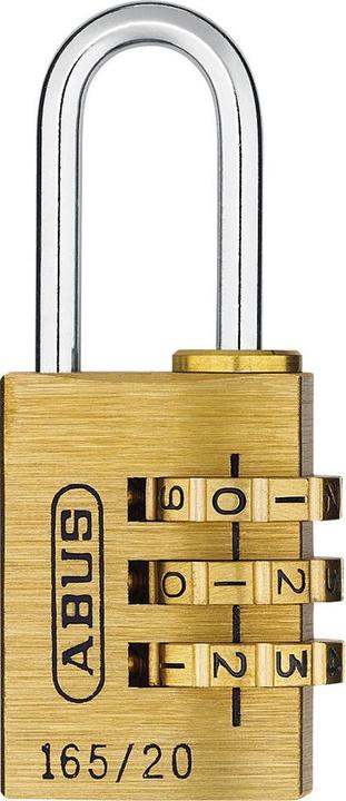 Immagine prodotto Abus Serratura a combinazione Serie 165 con EAN, Tipo 165/20 B/SB