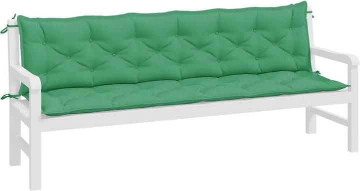 Produktbild VidaXL Gartenbank-Auflagen 2 Stk. O x ford-Gewebe (200 x 50 x 7 cm)