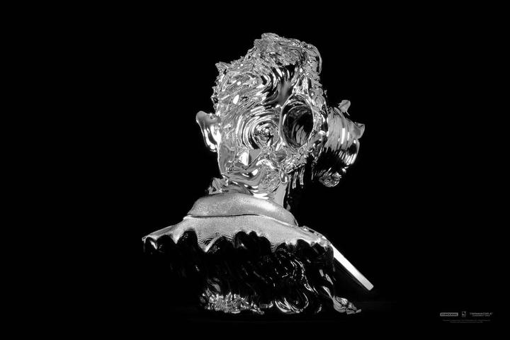 Produktbild Purearts TERMINATOR - T-1000 Liqu. Metal Mask - Statuette compatible '29x36x44cm'
