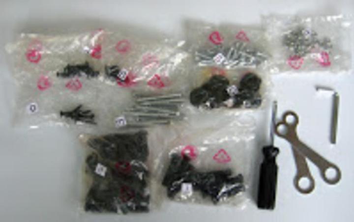 Produktbild Hudora 1 Schraubenset zu Kickertisch Glasgow (EOL)