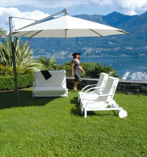 Produktbild Glatz Sombrano 350 x 350 beige/grau, quadratisch (3.50 m)