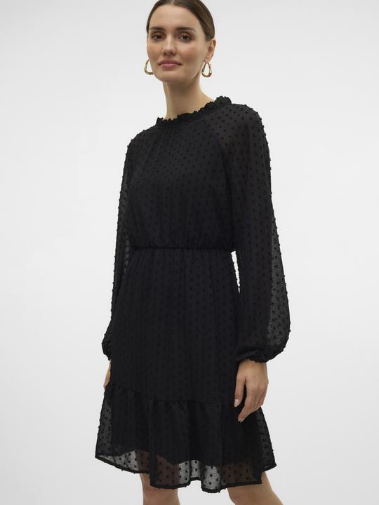 Image du produit Vero Moda Vmemma L/S Dobby Short Dress Wvn Exp Robe (L)