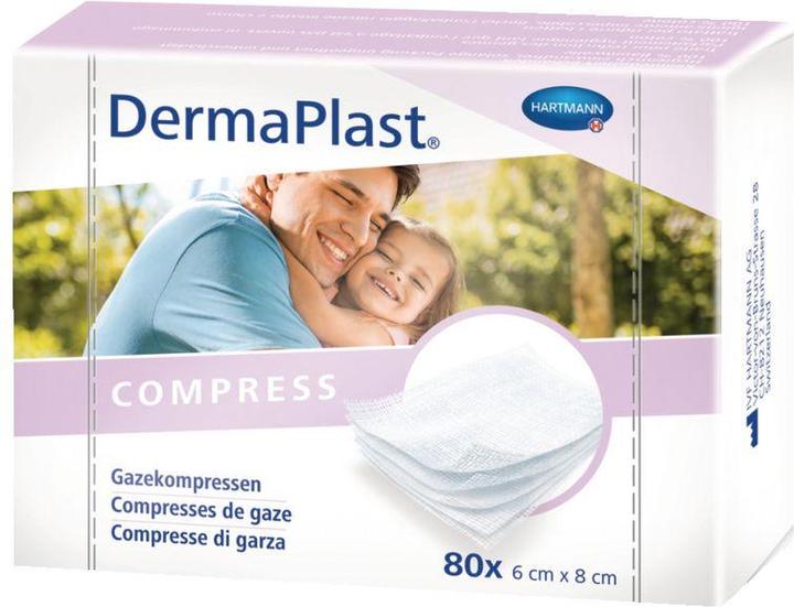 Productafbeelding DermaPlast Gaaskompressen