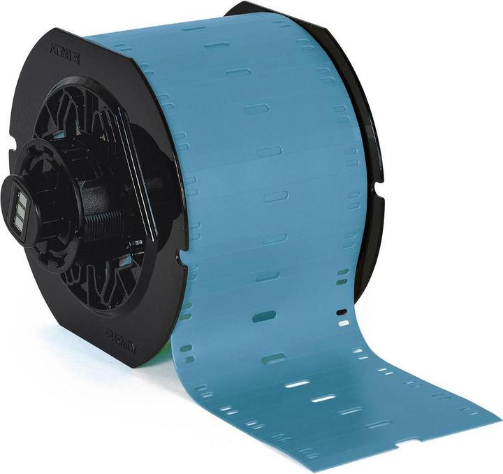 Produktbild Brady B33-75x10-7643-BL, Heatex Schilder, Blau, matt, 75.00 x 10.00 mm, für BBP33, i3300, i5300 (7