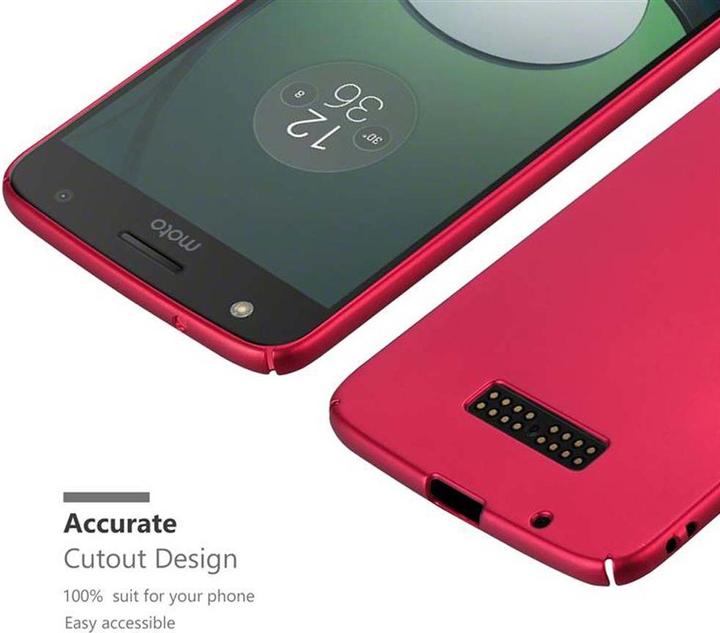 Produktbild Cadorabo Hard Cover Matt Metall Cover (Motorola Moto Z)