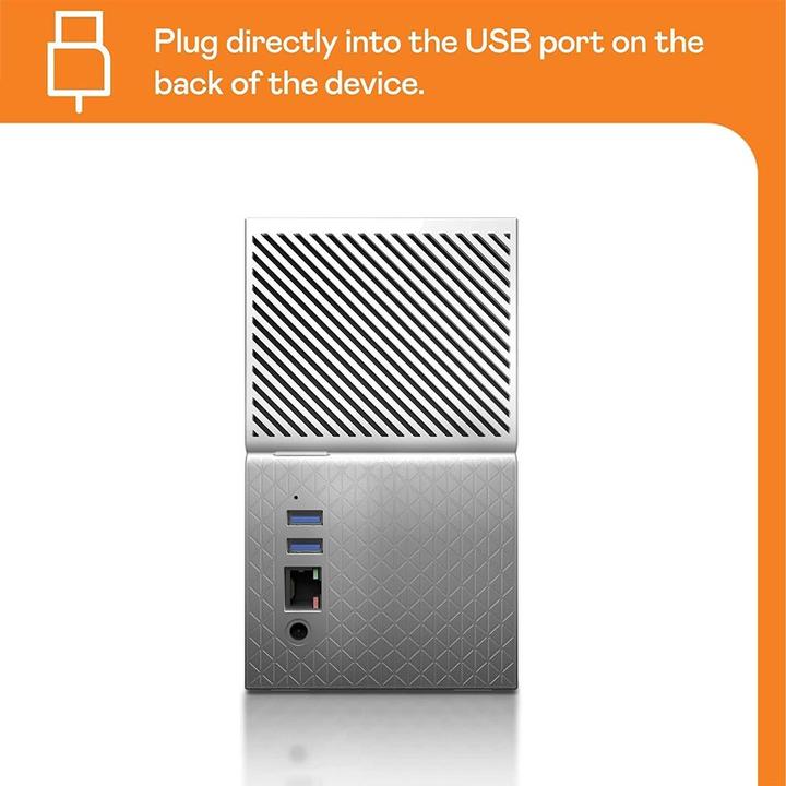Actual product image WD My Cloud Home Duo (2 x 6 TB, WD Red)