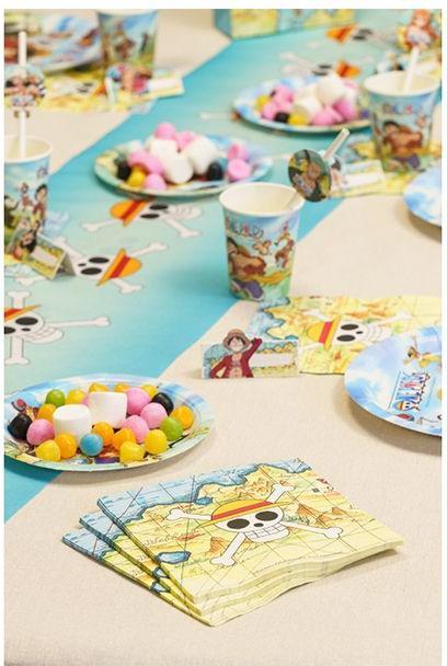 Produktbild One Piece Einladungskarten (8 Stk.)