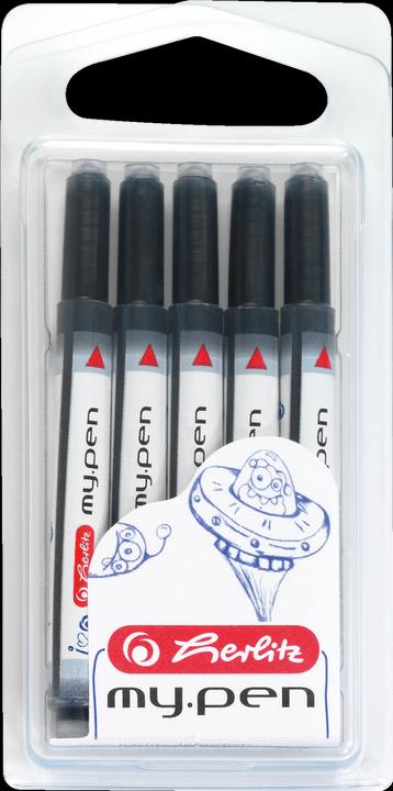 Produktbild Herlitz 10999852 - Blau - Mehrfarbig - Füllfederhalter - 5 Stück(e) - 19800 Stück(e) (Blau)