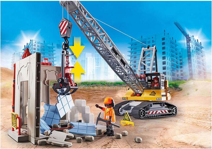 Immagine prodotto Playmobil Escavatore a cavo con componente (70442, Playmobil Città d'azione)