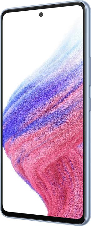 Immagine prodotto Samsung Galaxy A53 5G EU (256 GB, Blu impressionante, 6.50", Doppia SIM, 64 Mpx, 5G)
