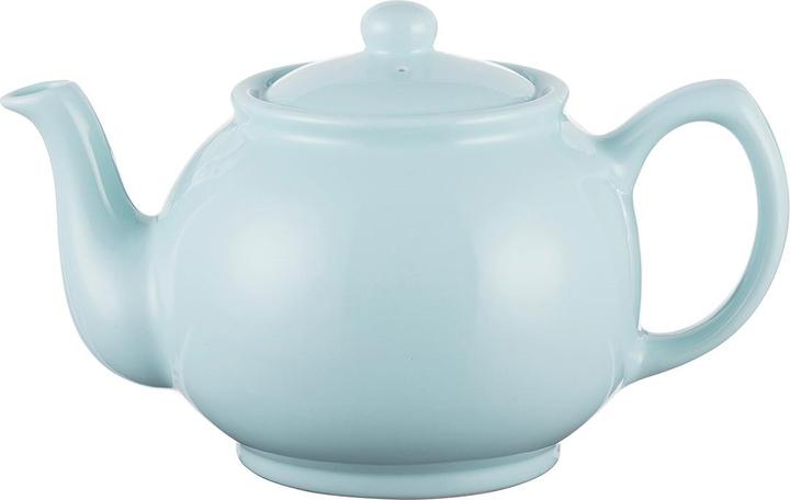 Actual product image Price & Kensington Price and Kensington Fine Stoneware Traditional, Pastel Blue 6 Cup teapot, 22 x 14 x 14 cm (1.10 l)
