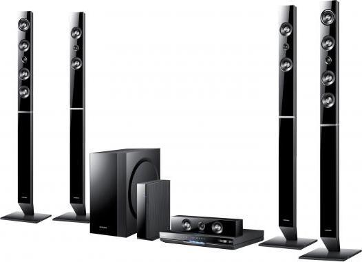 Produktbild Samsung HT-D6750W, 7.1 3D Blu-ray Heinkinosystem, 1330Watt (70 W)