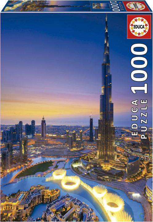 Produktbild Educa Burj Khalifa, VAE 1000 Teile Puzzle (1000 Teile)