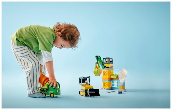 Produktbild LEGO Baustelle mit Baufahrzeugen (10990)